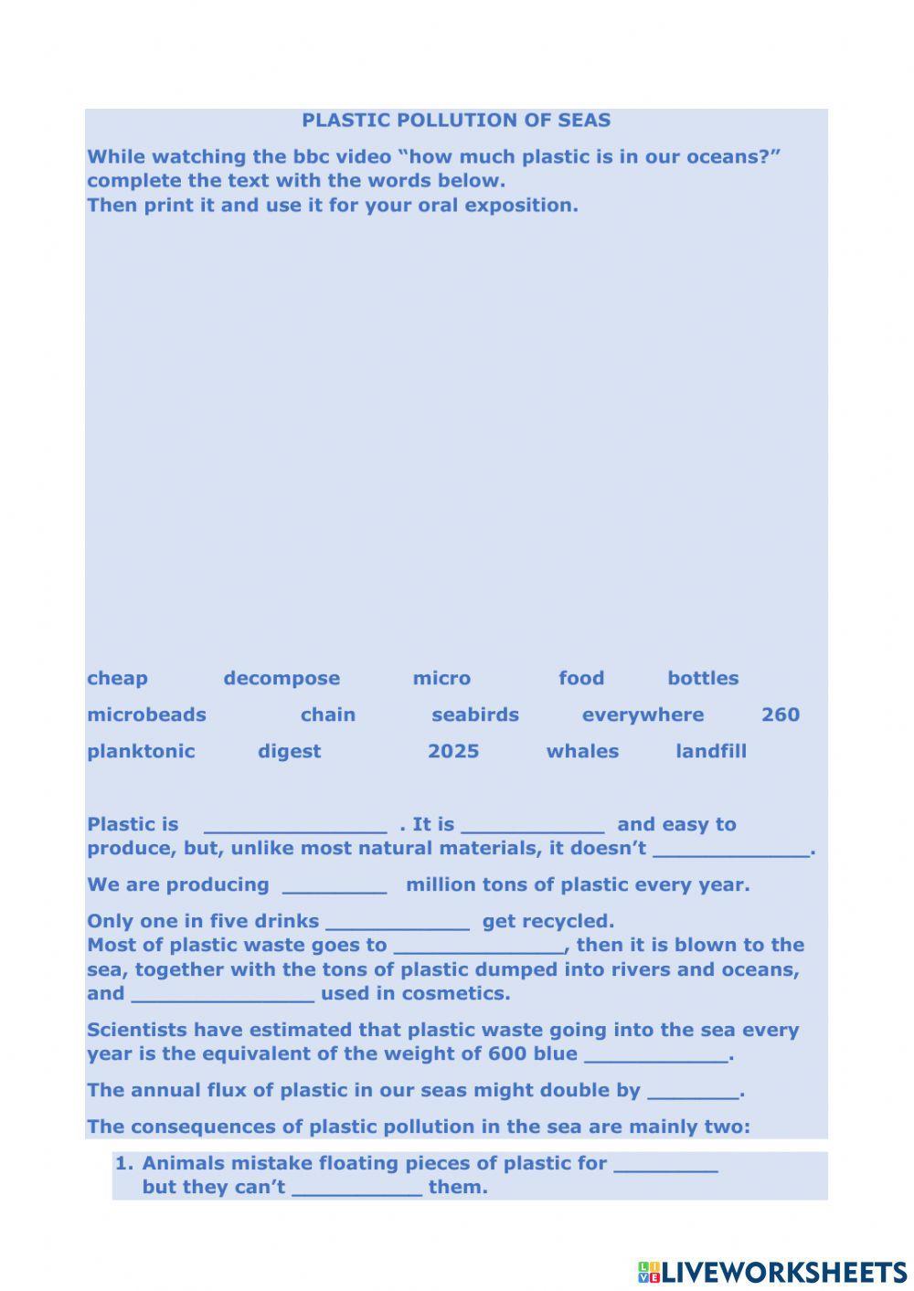 How much plastic is in our oceans?