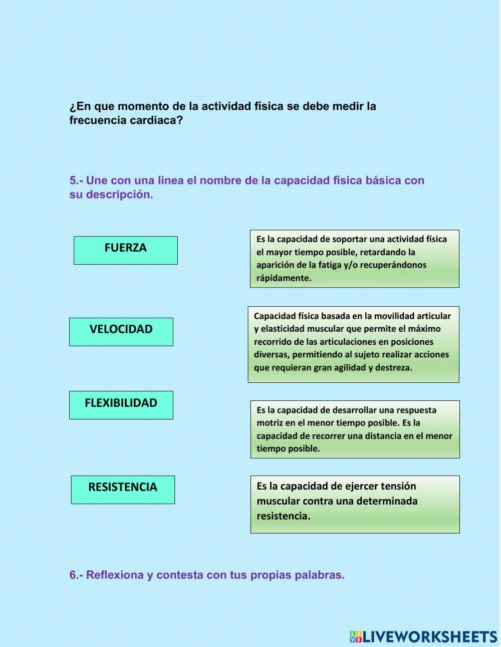 Examen Segundo Trimestre Educación Física