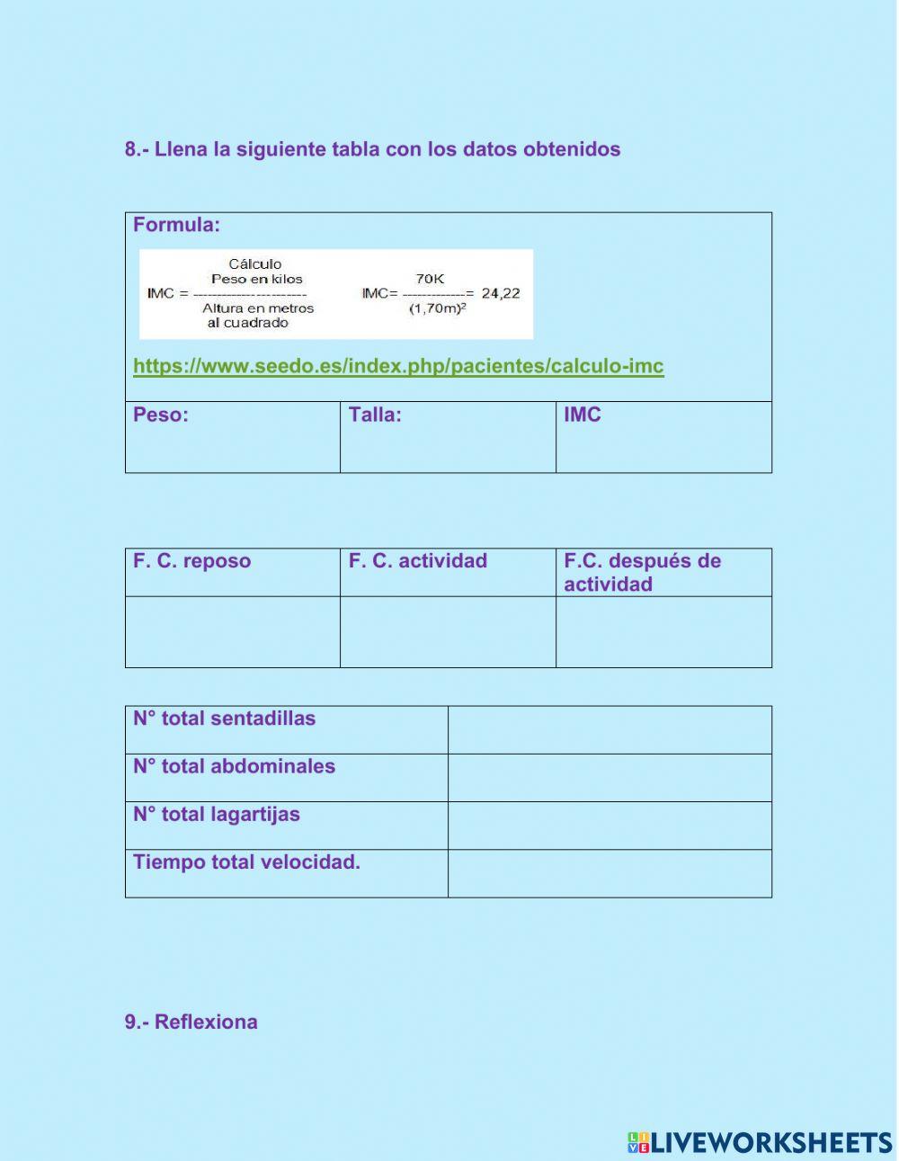 Examen Segundo Trimestre Educación Física