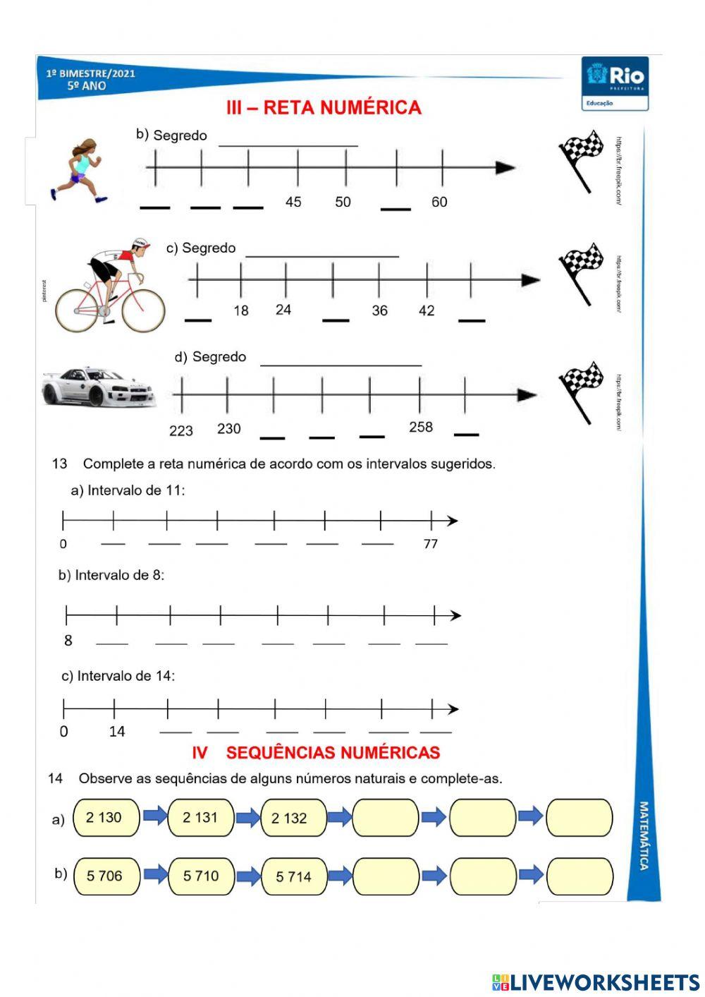 Atividade de Matematica