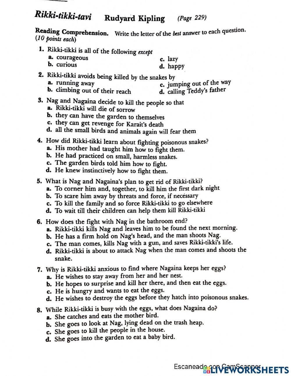 rikki-tikki-tavi-by-rudyard-kipling-worksheet-live-worksheets