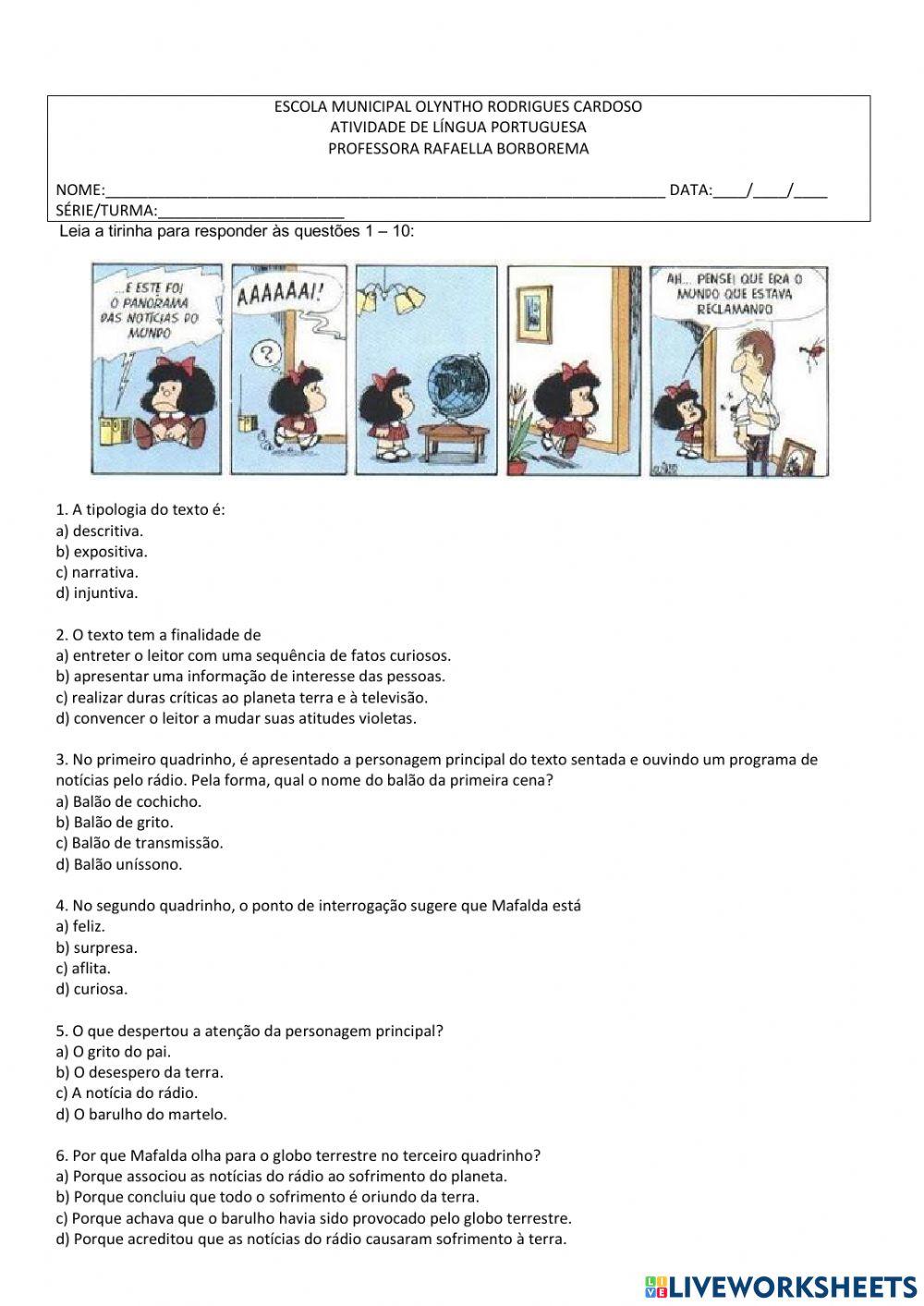 Interpretação de texto