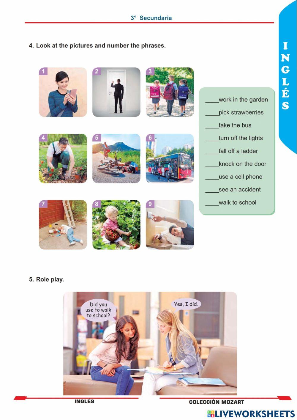 Unidad 2 - inglés 3°