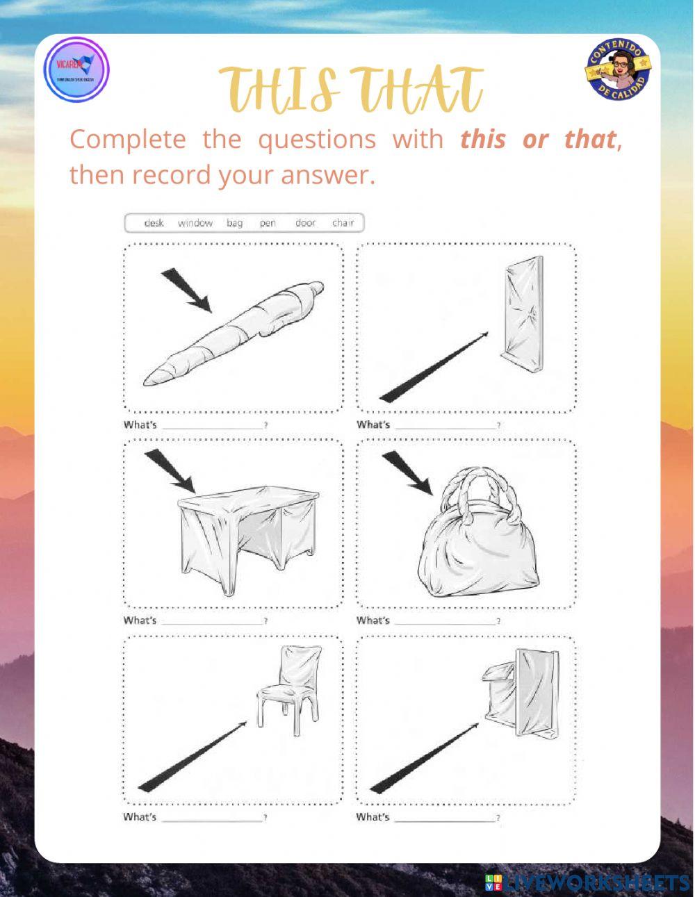 This that online activity for A1 A2 | Live Worksheets