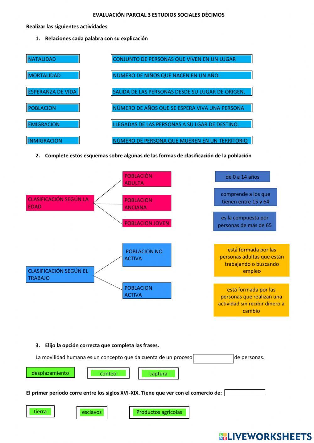 Lección PARCIAL 3 décimos