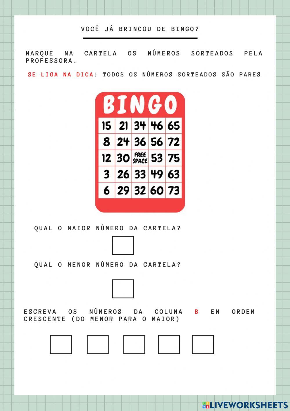 Números pares e ímpares