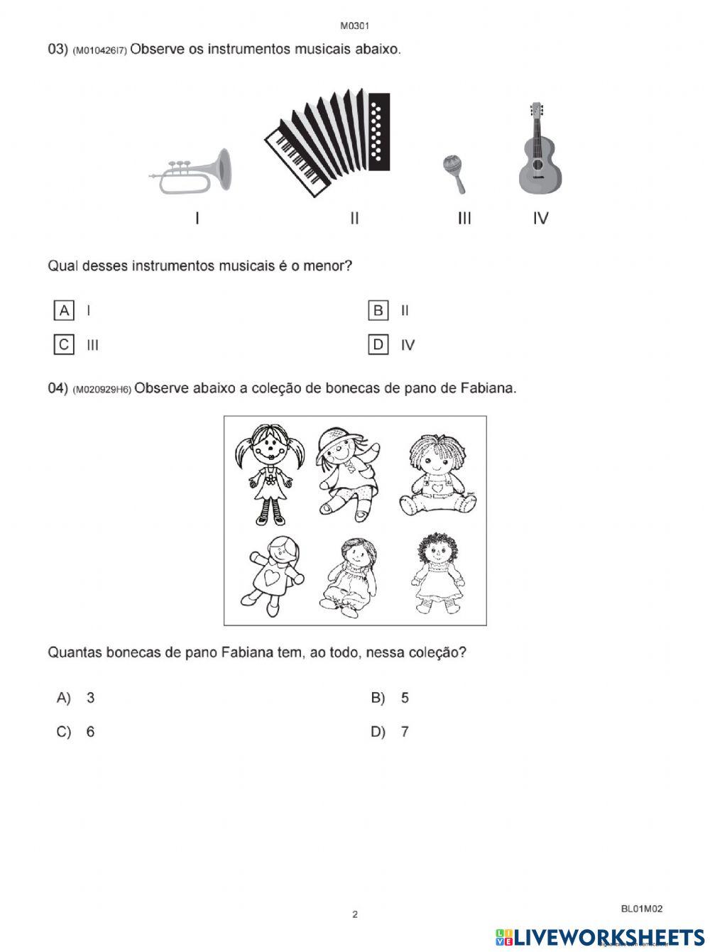 Avaliação diagnóstica