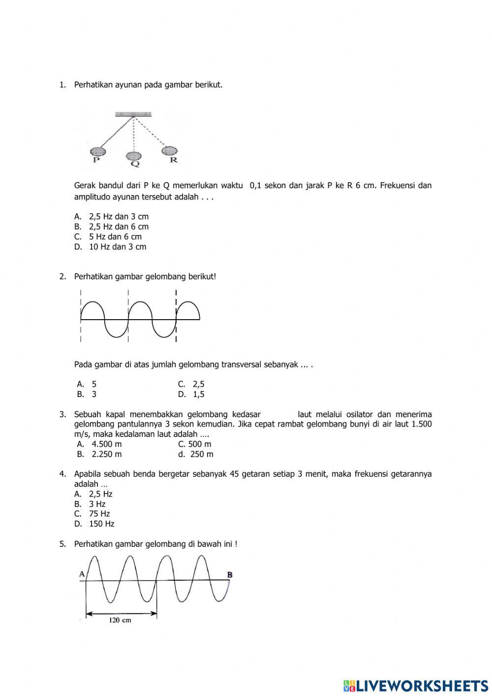 Getaran dan gelombang