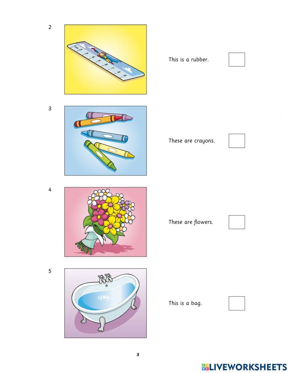 YLE STARTERS READING - WRITING MOCK EXAM - J3