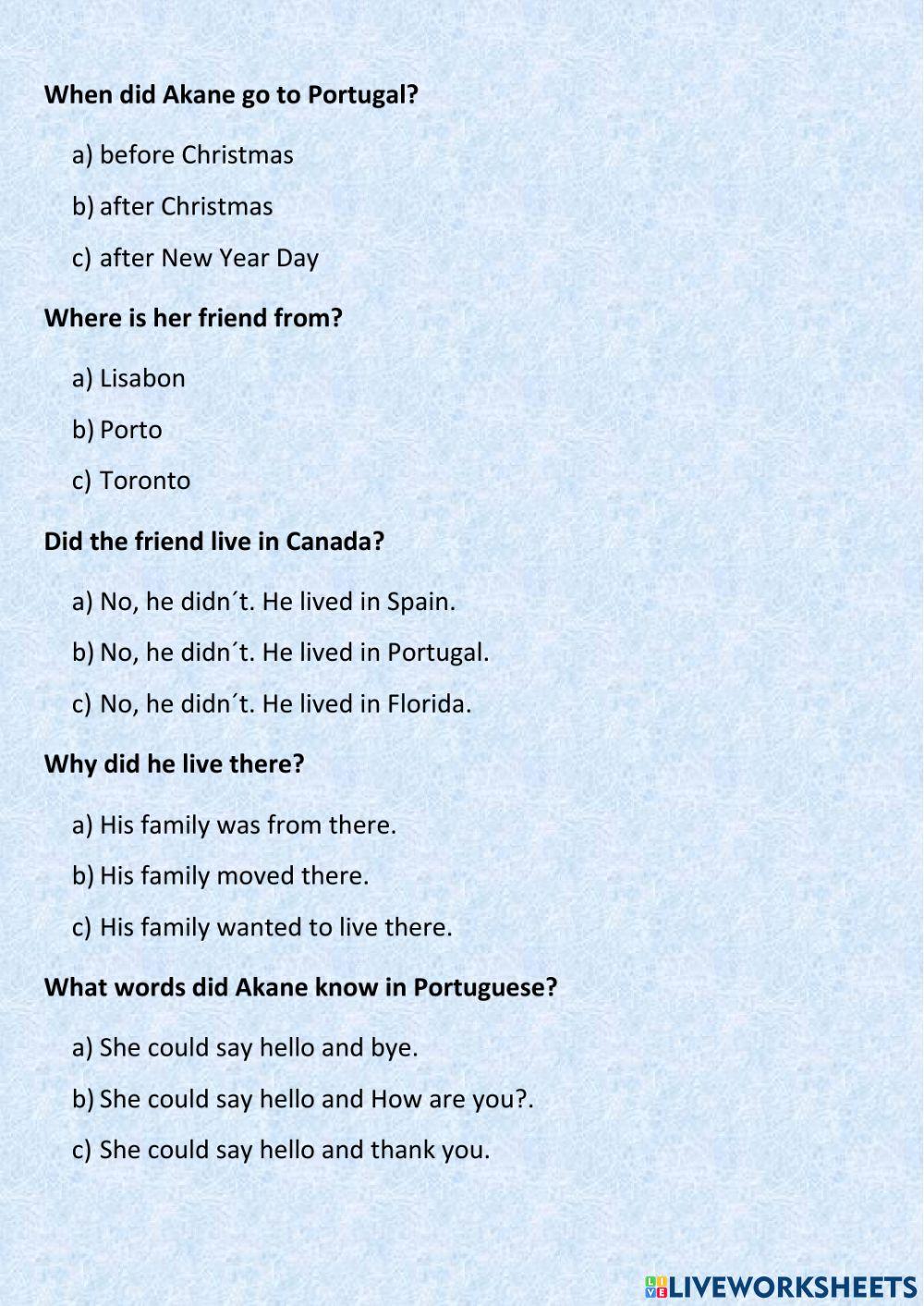 Listening understand