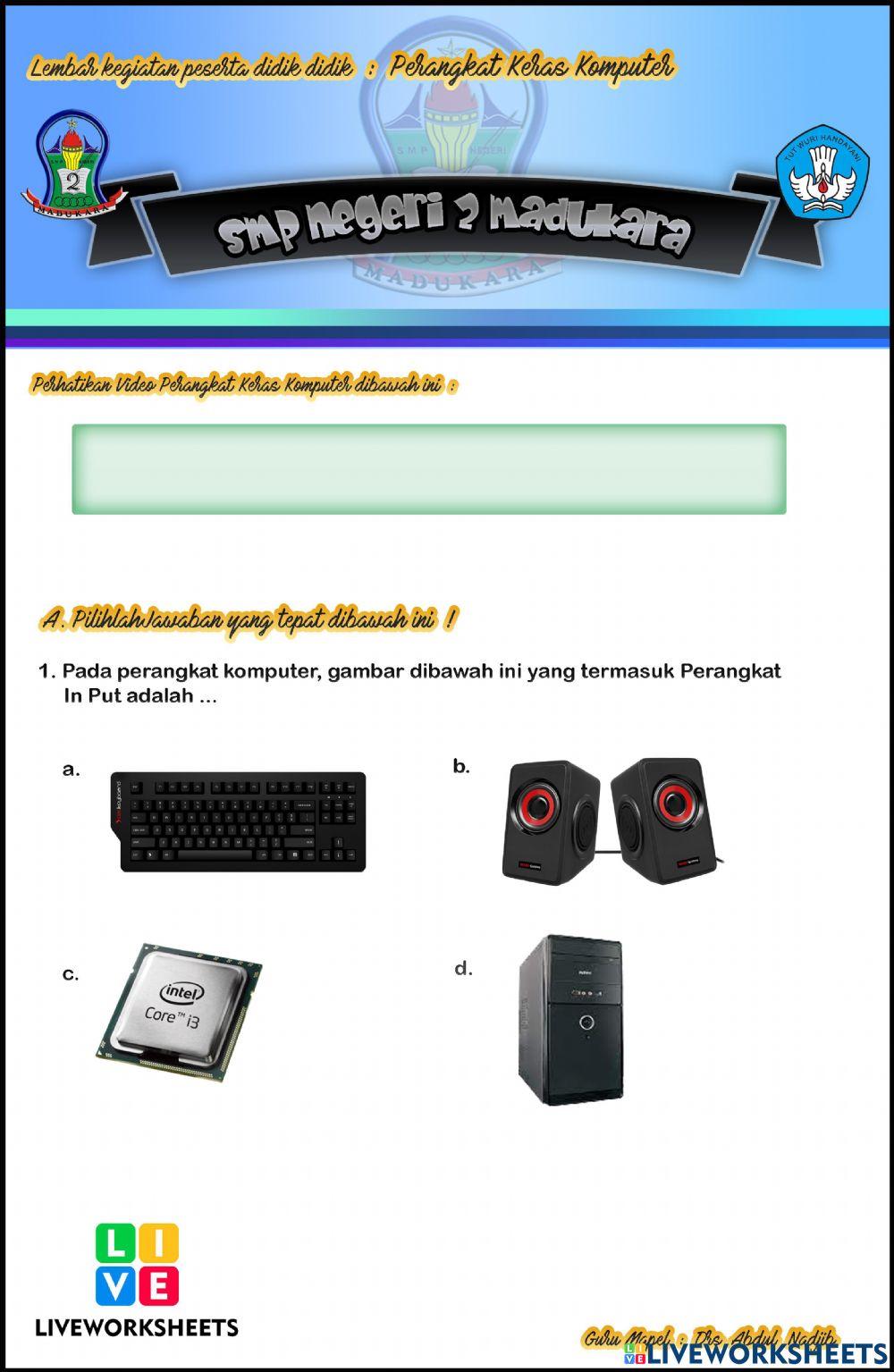 Lembar Kerja Peserta Didik