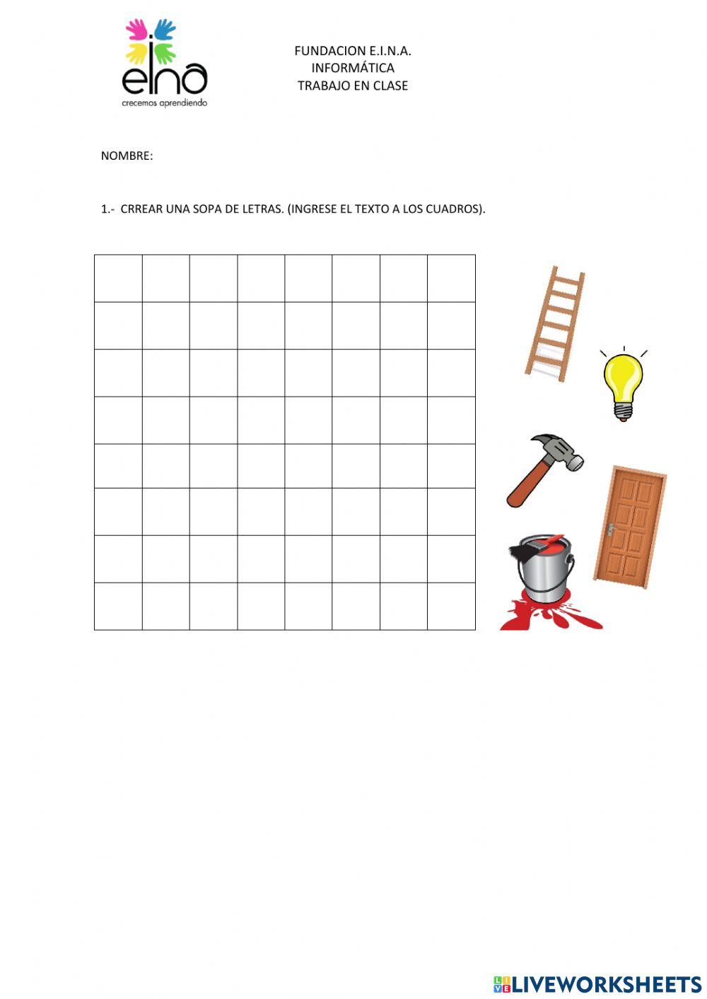 Insertar lablas y graficos