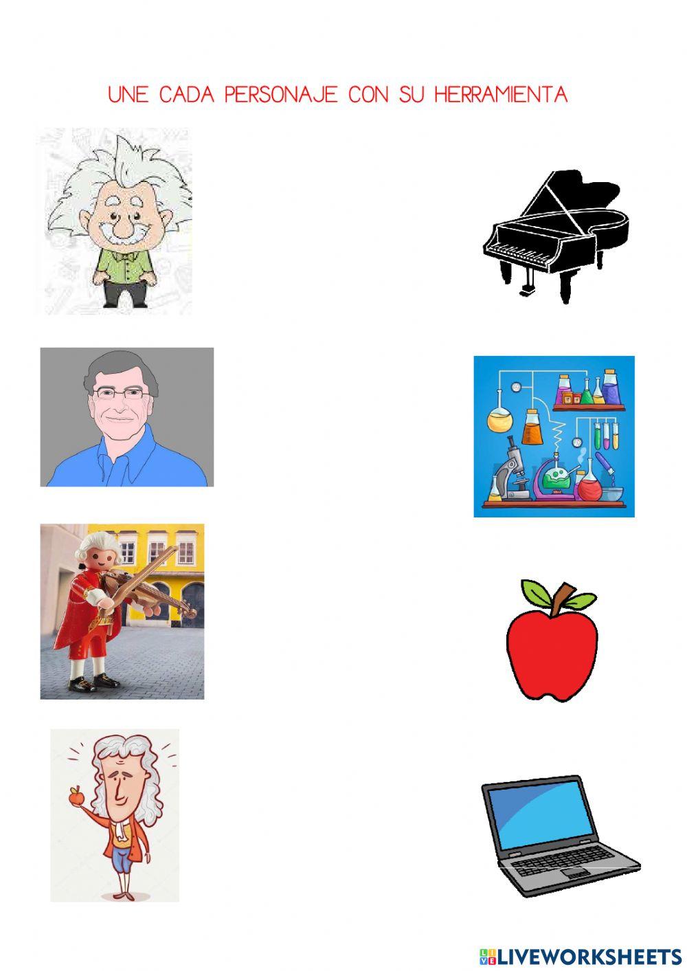 PERSONAJES CON AUTISMO Y SUS HERRAMIENTAS