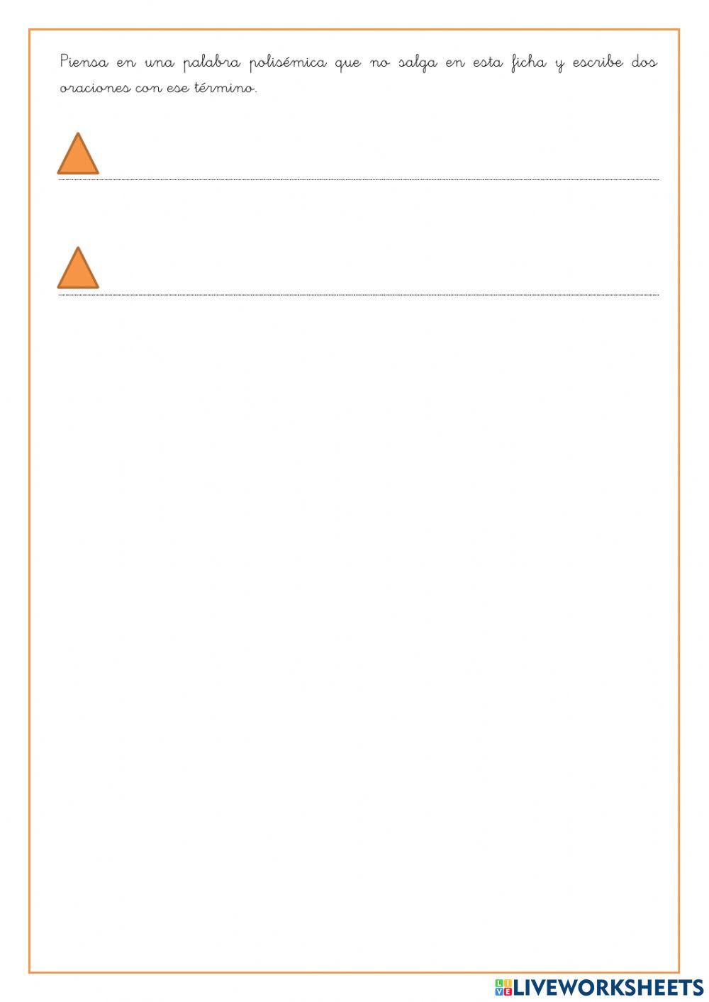 Palabras monosémicas y polisémicas