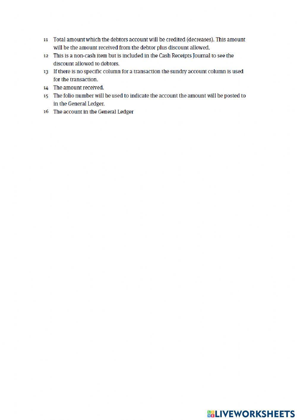 Cost of sales calculation