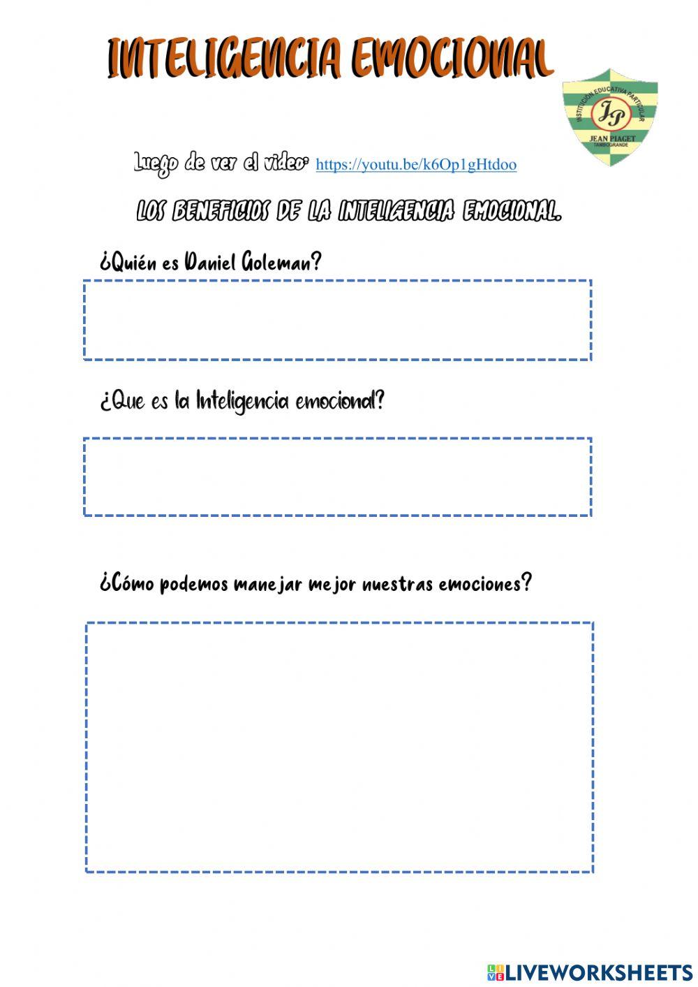 Inteligencia emocional