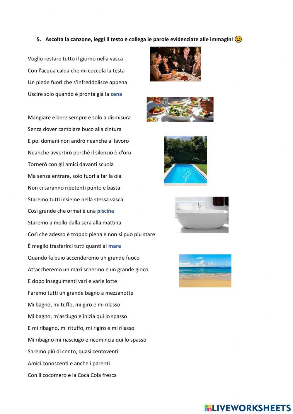 Ripasso dei verbi riflessivi