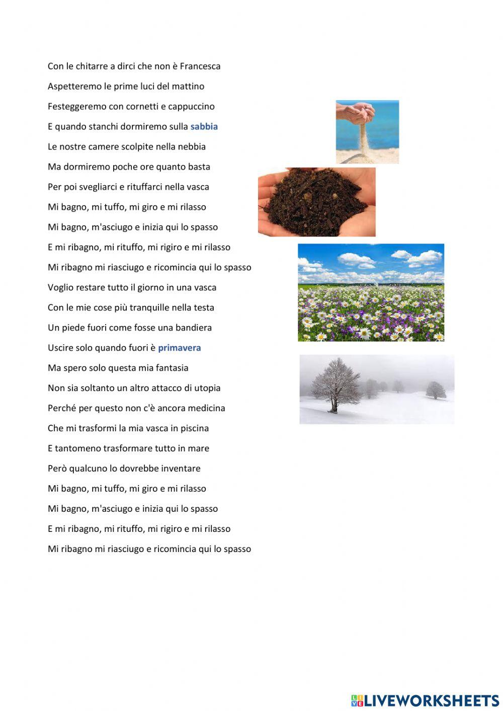 Ripasso dei verbi riflessivi