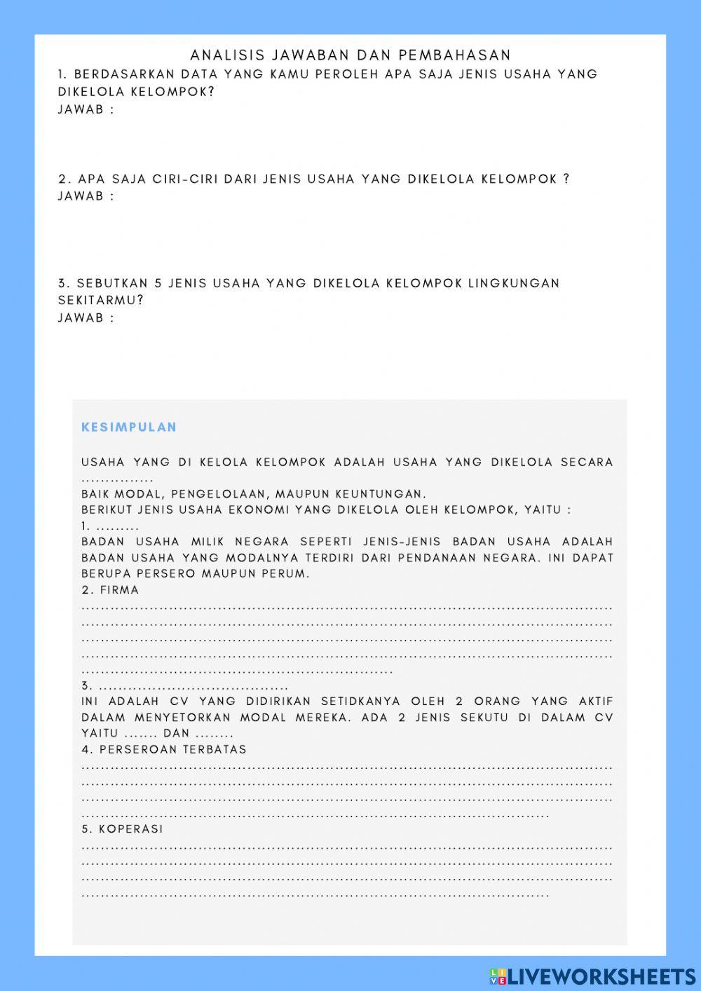 LKPD Tema 8 Subtema 2 Pembelajaran 4