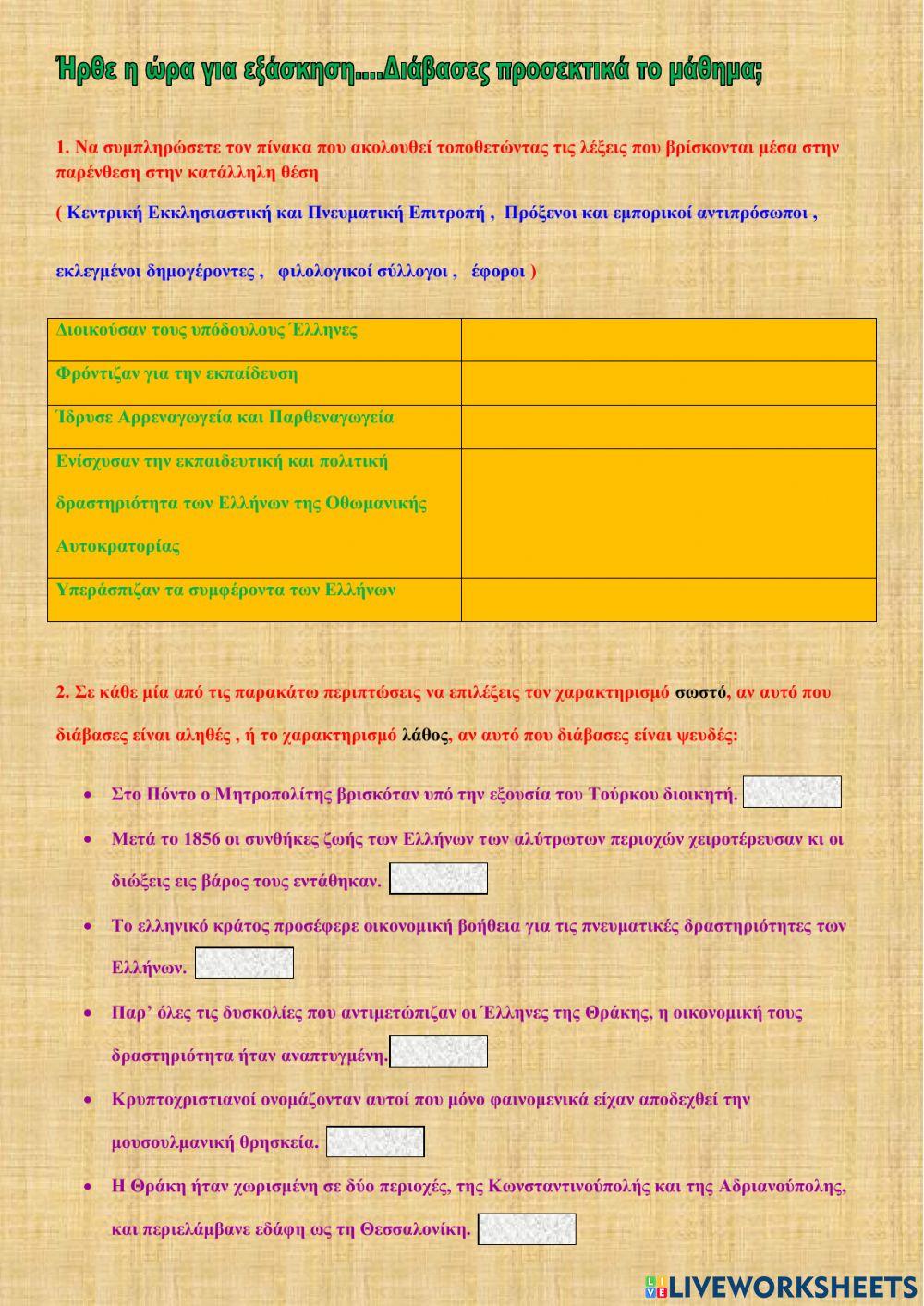 Η Θράκη , η Μικρά Ασία και ο Πόντος, ακμαία ελληνικά κέντρα