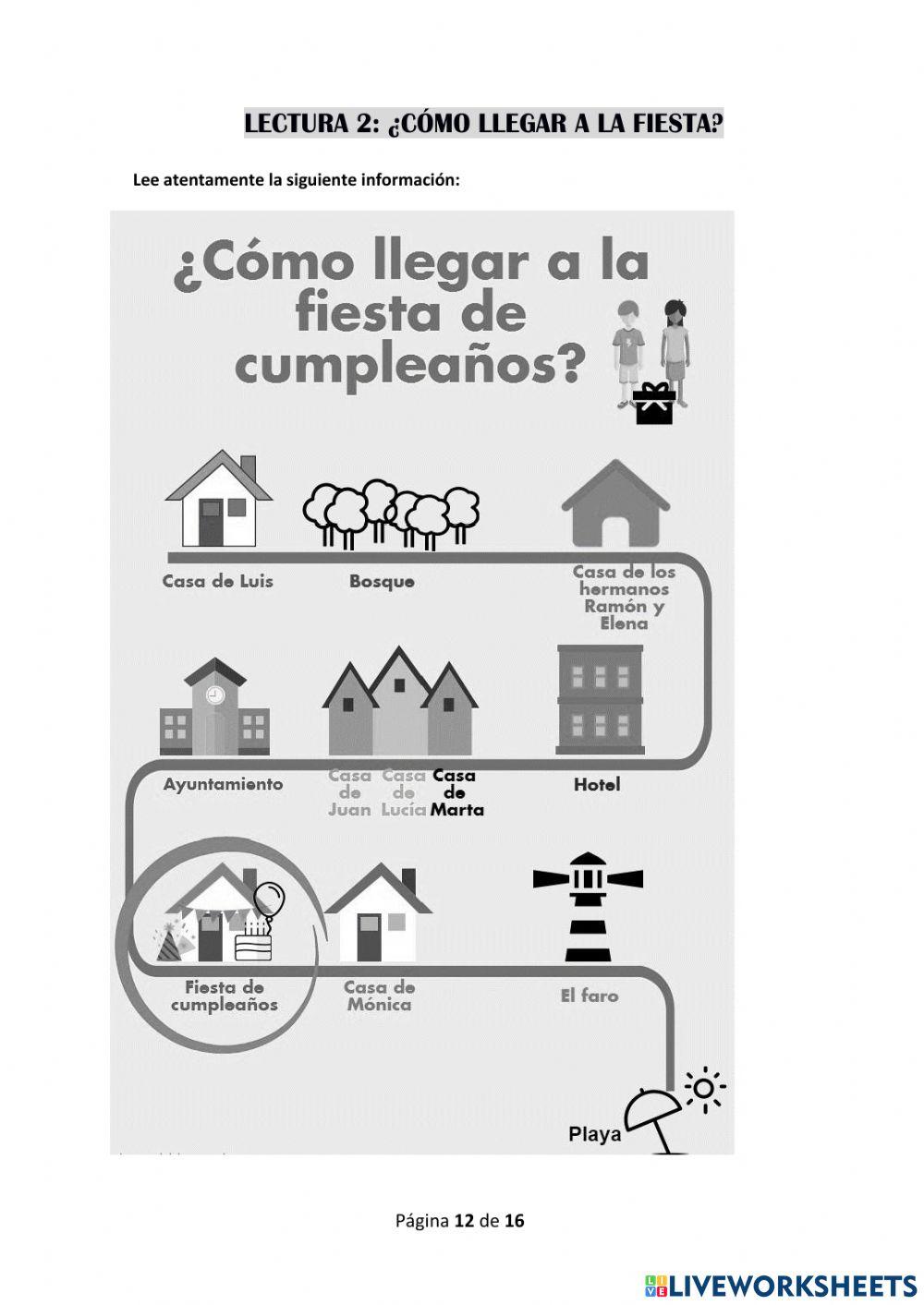 Comprensión escrita. Prueba 2017