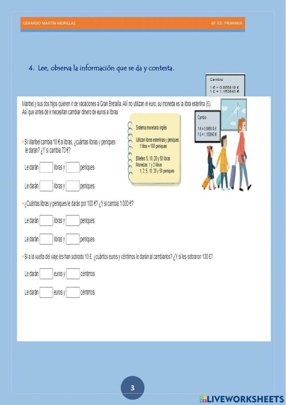Numeración. Ficha 19.