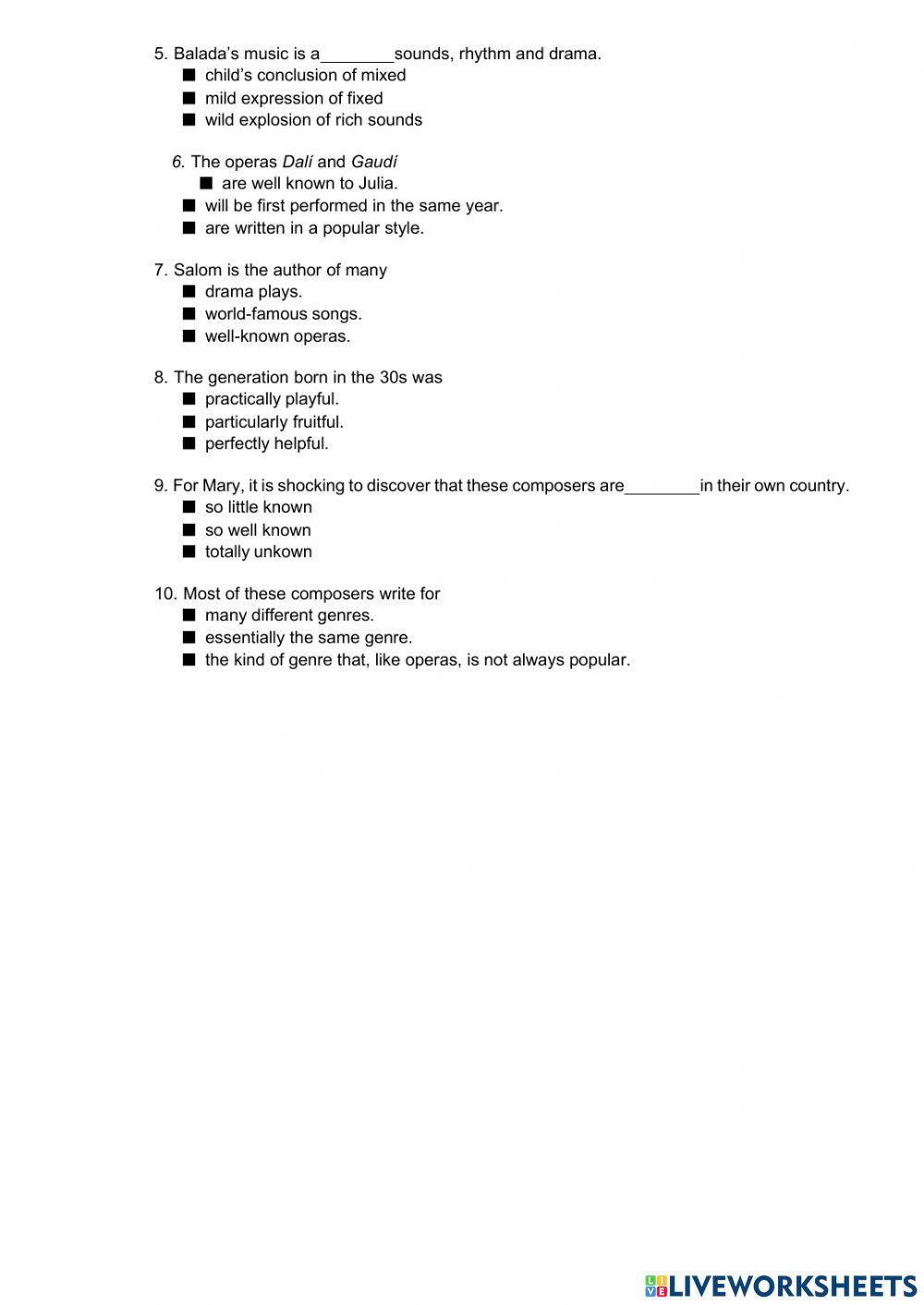 Listening Catalan Composers