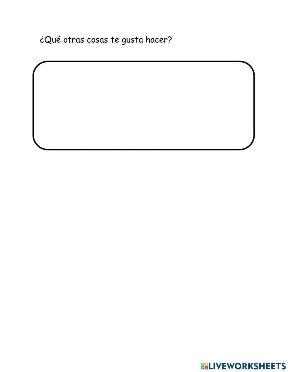 Actividades que me gustan