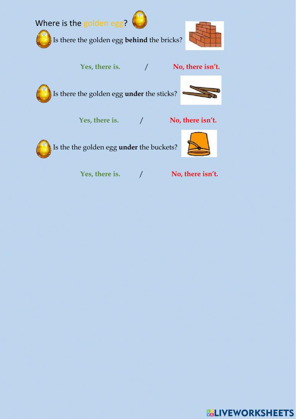 Where is the golden egg?