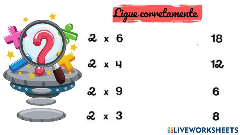 Tabuada viajante - Atividade 1