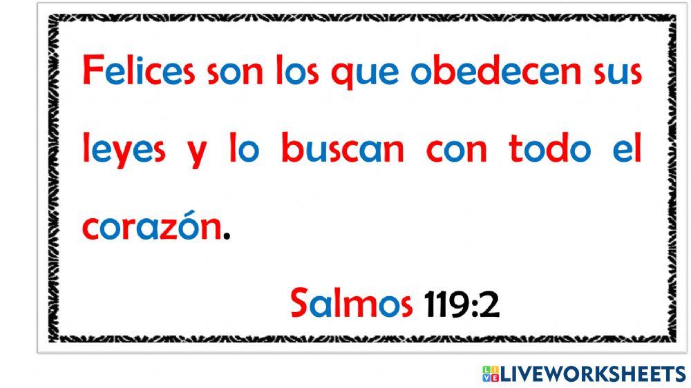 Reconociendo palabras