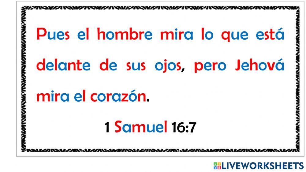 Reconociendo palabras