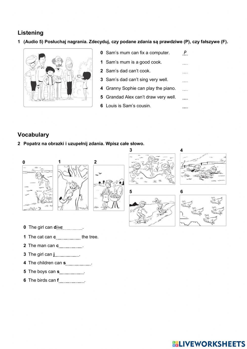 Test Unit 5 - grade 4