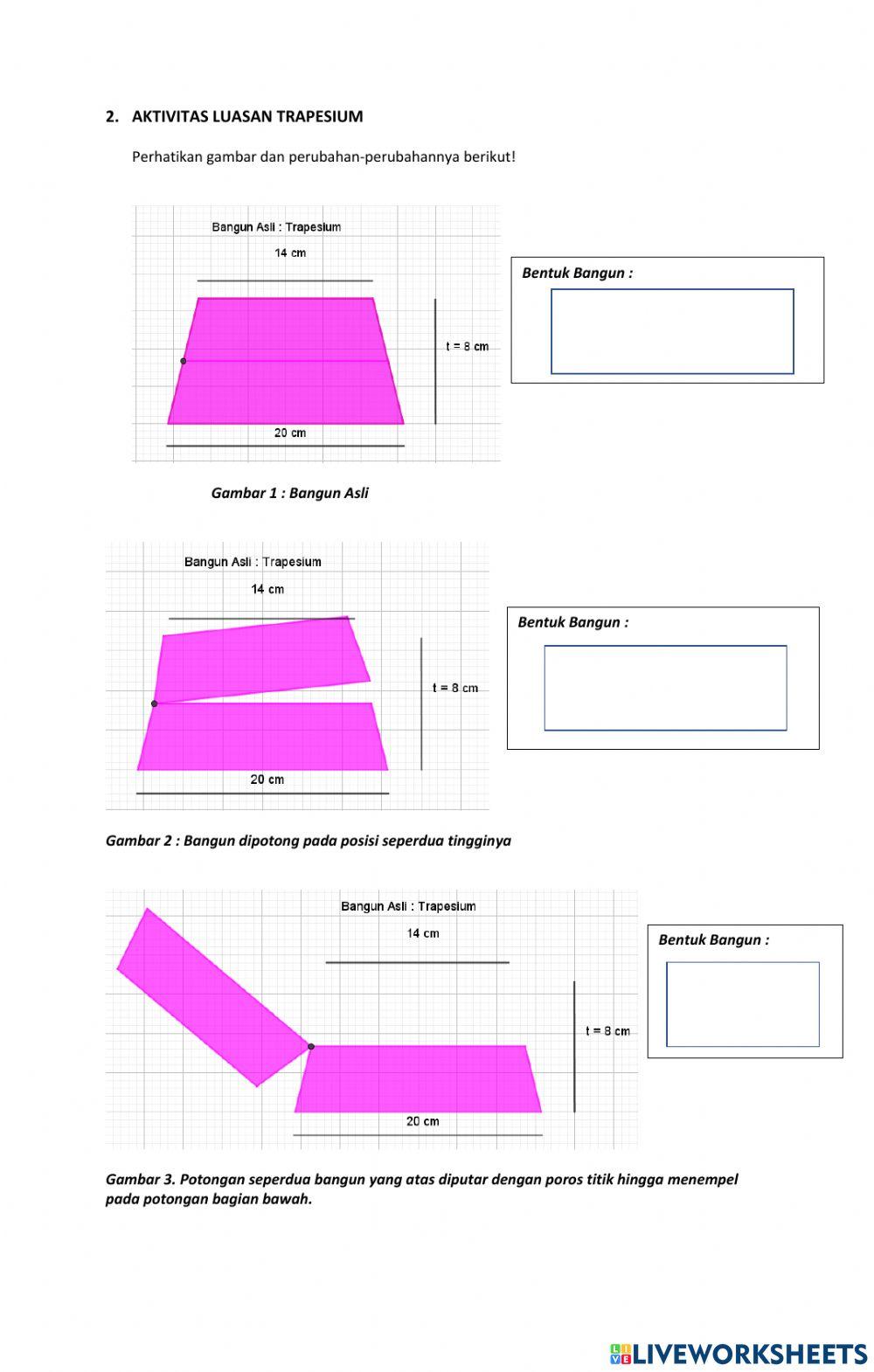 Jajargenjang dan Trapesium