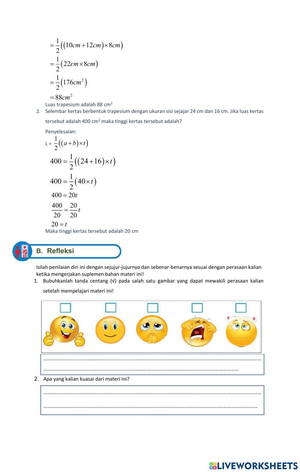 Jajargenjang dan Trapesium