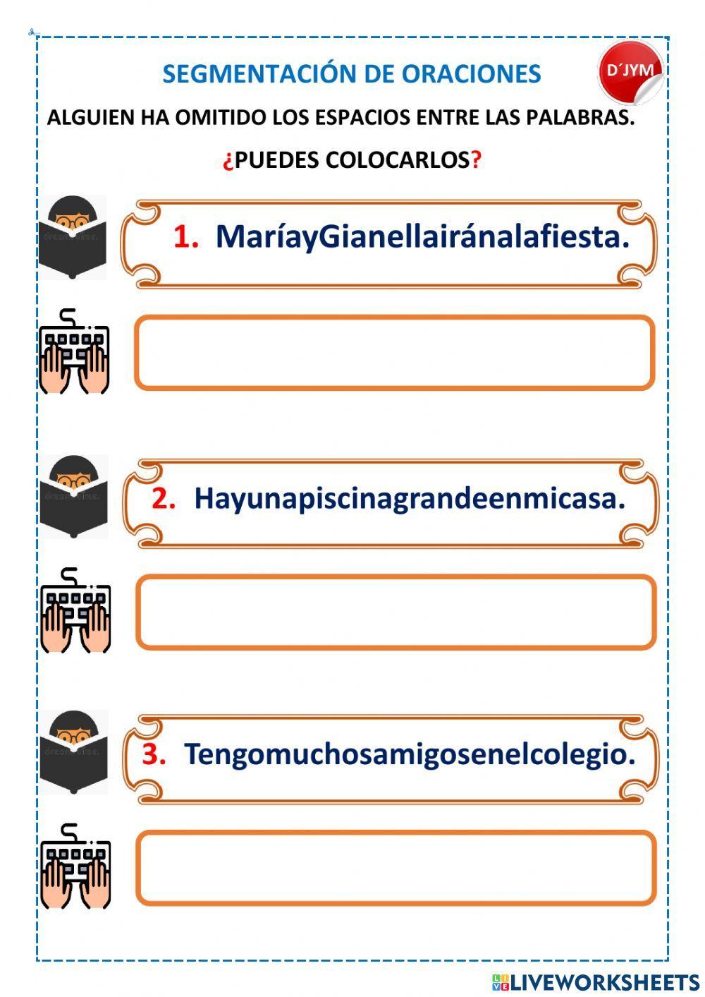 Segmentación de oraciones