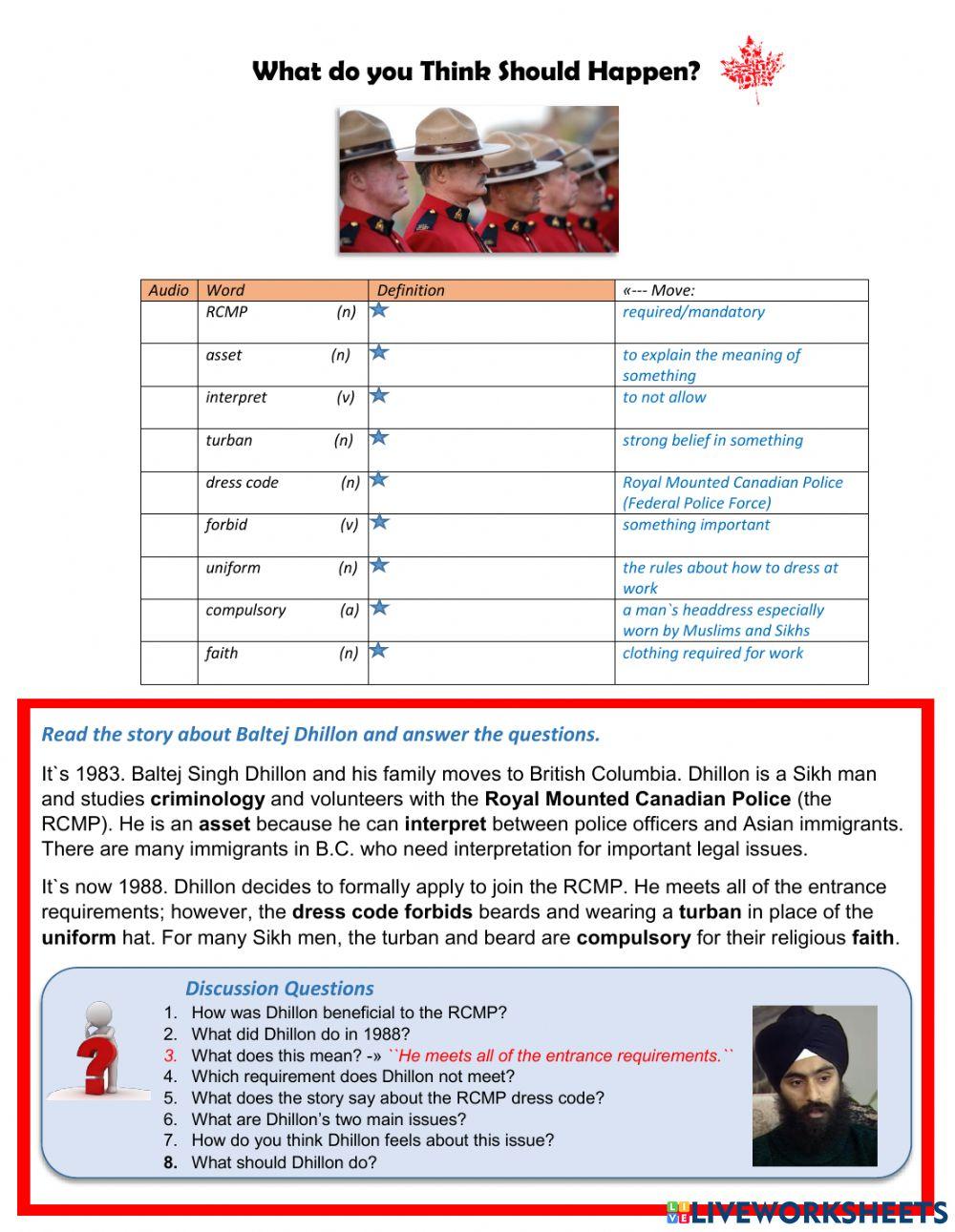 What do you Think Should Happen?