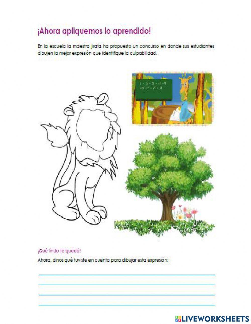 Concurso expresión de culpabilidad