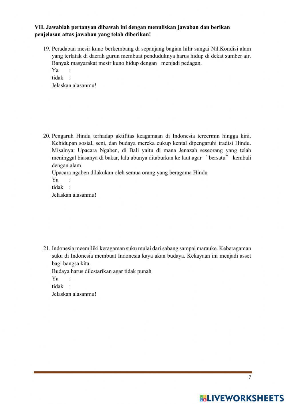 Sumative test theme 5