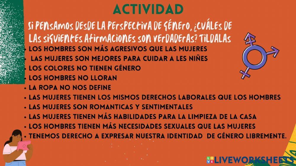 Diversidad de género