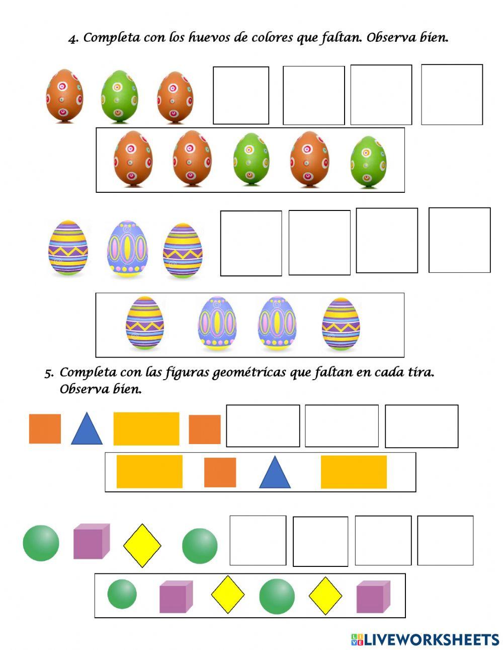 Seriación, mayor, menor que