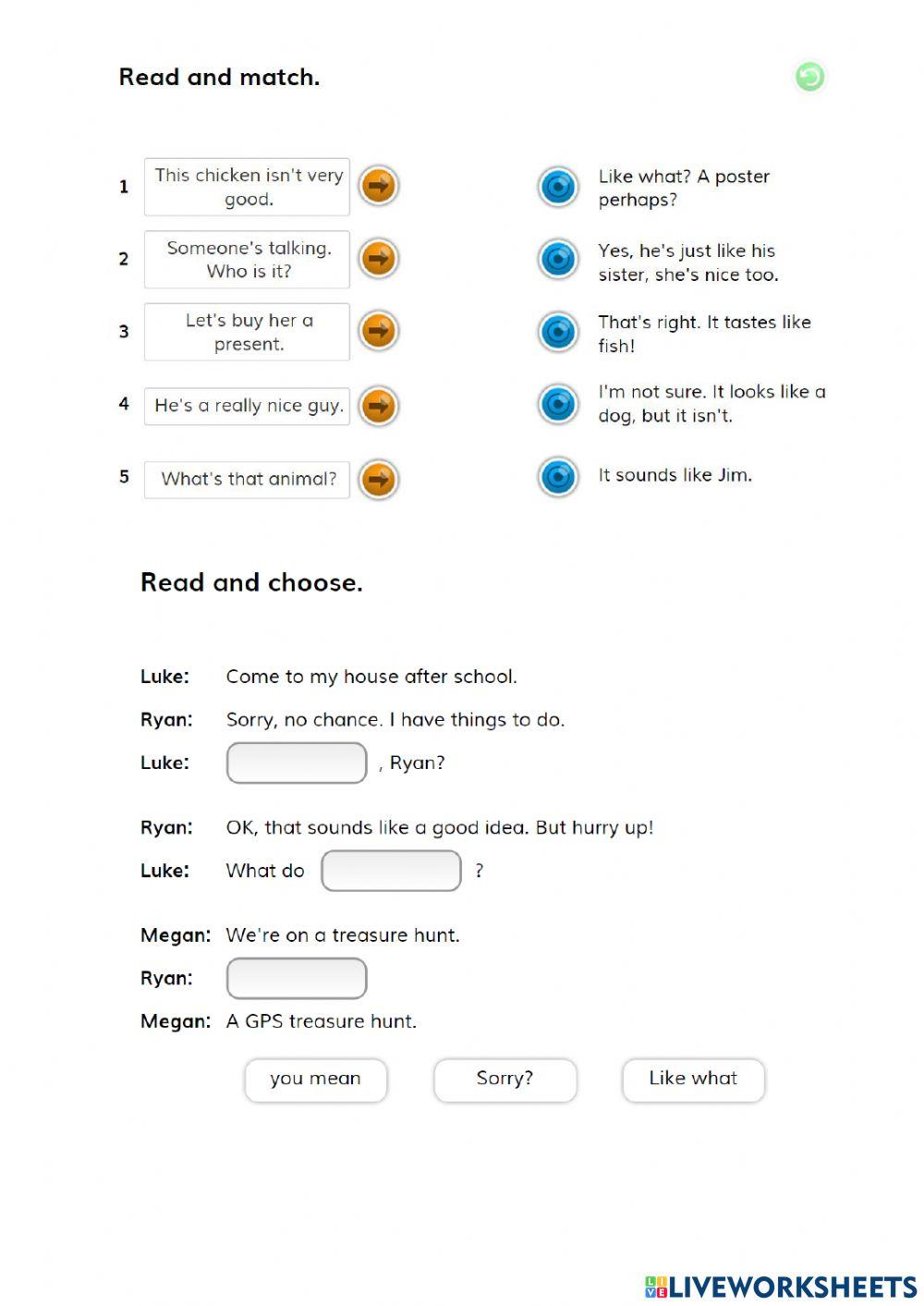 Reading Comprehension online exercise for Grade 7 | Live Worksheets
