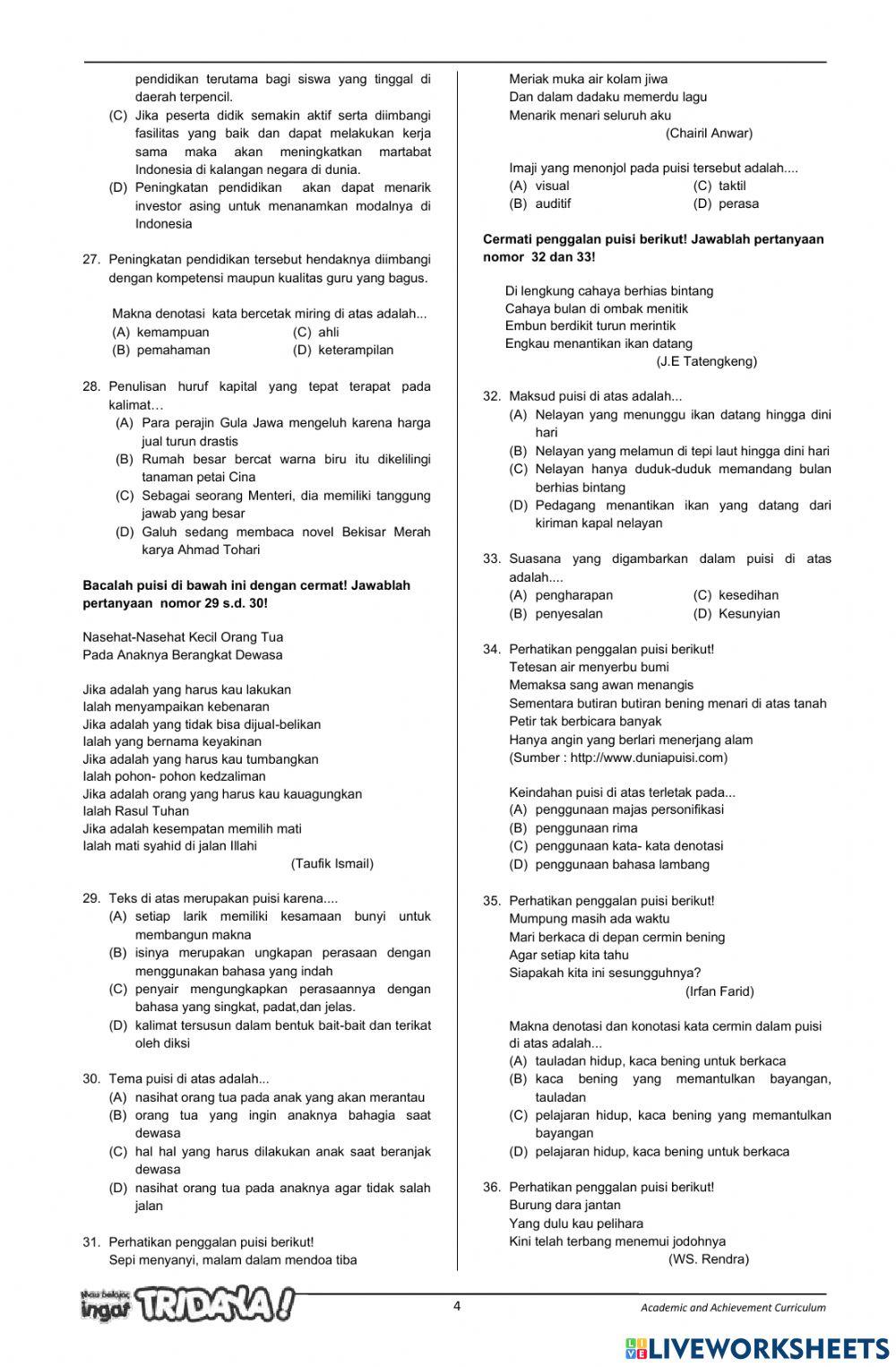 Tap Pas 1 Indo kls 8