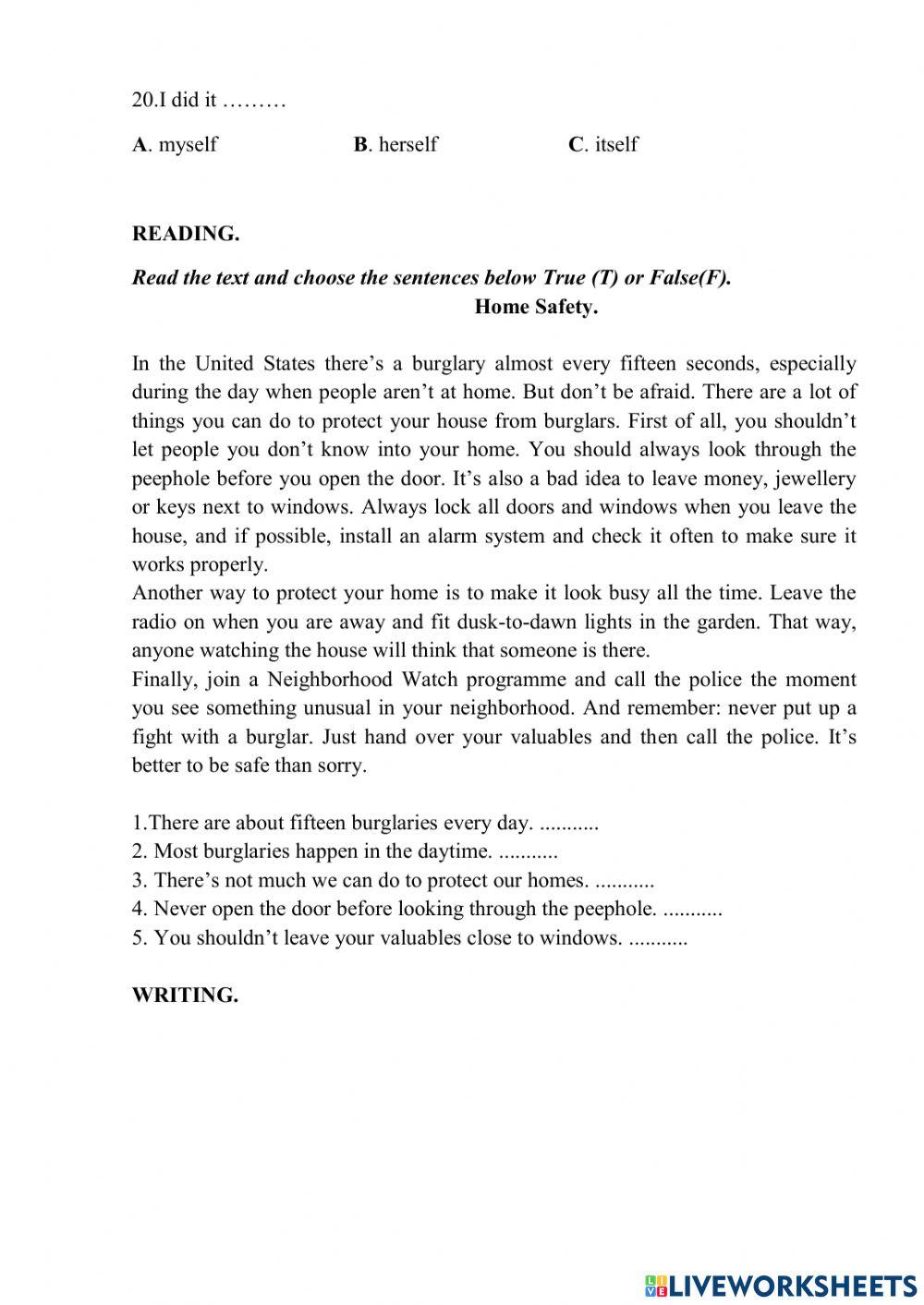 Промежуточная аттестация в 7 классе