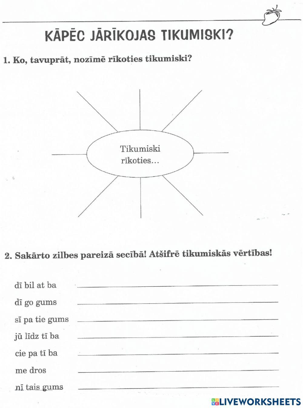 Kāpēc jārīkojas tikumiski?