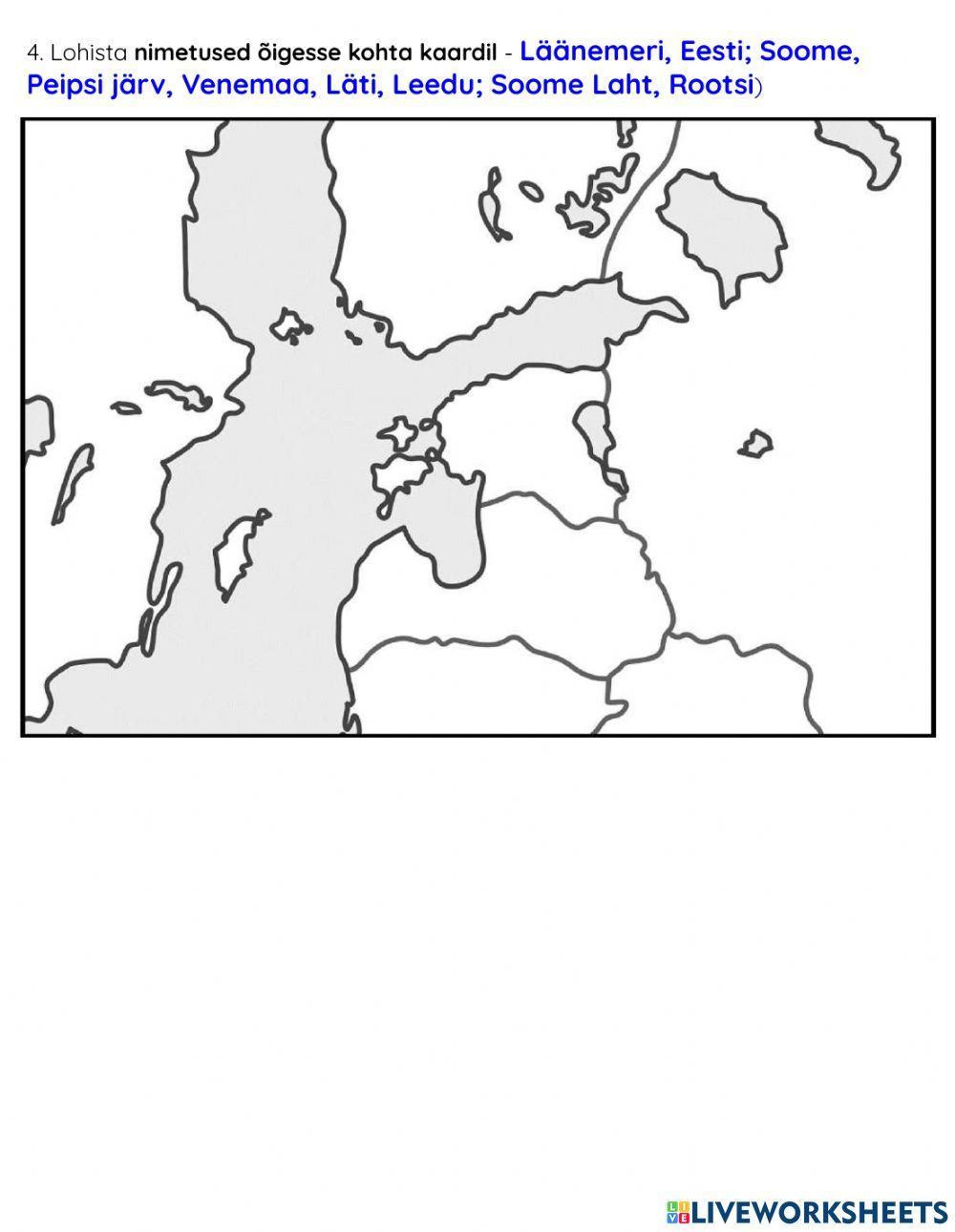 Eesti- teemade kordamine