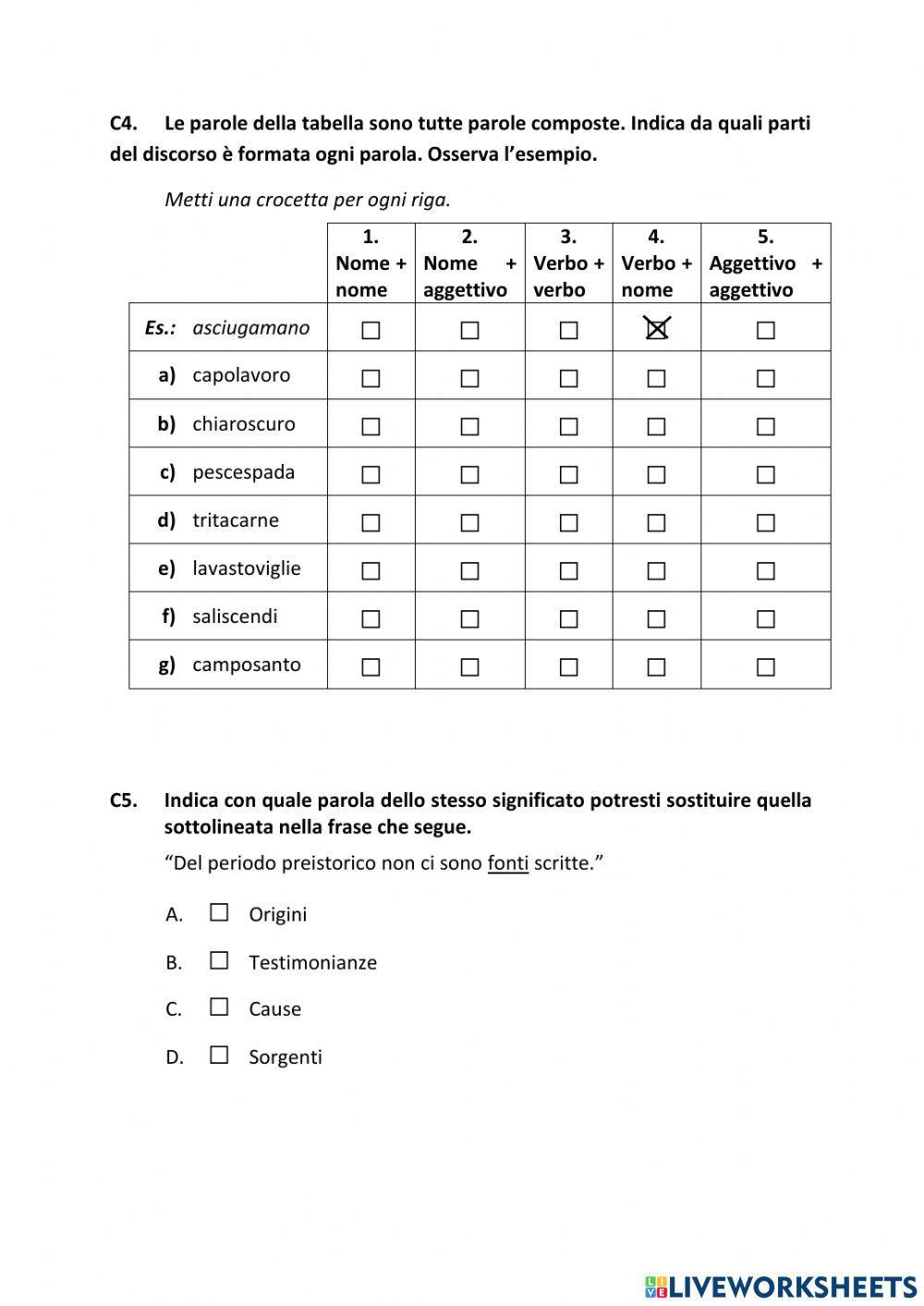 Prova Invalsi anno 2015-16 terza parte