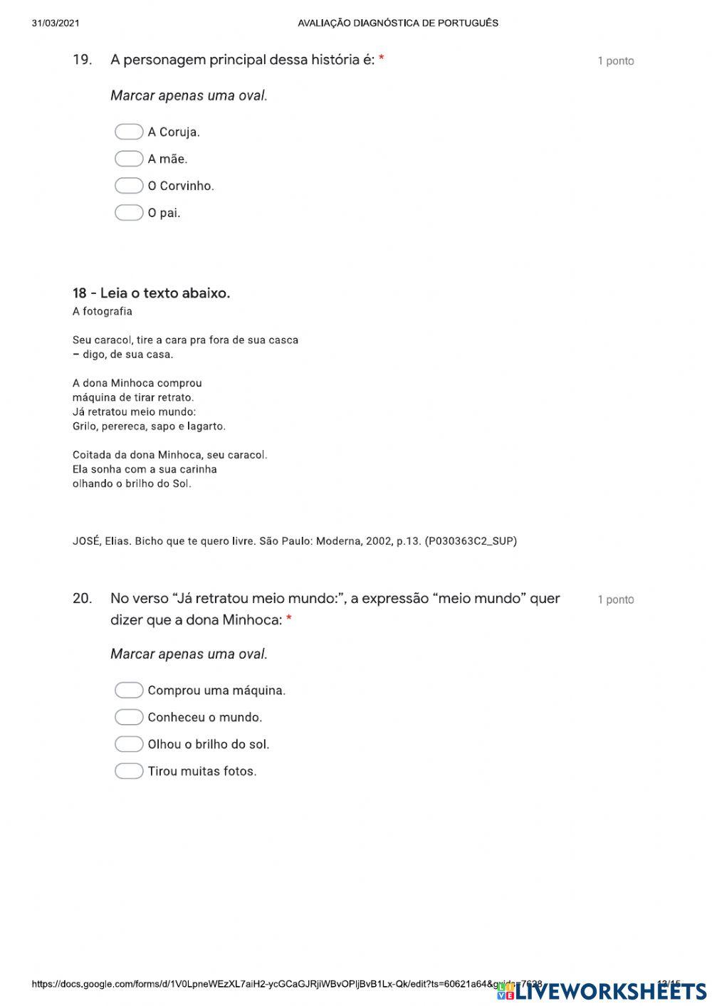 Diagnóstica segunda parte