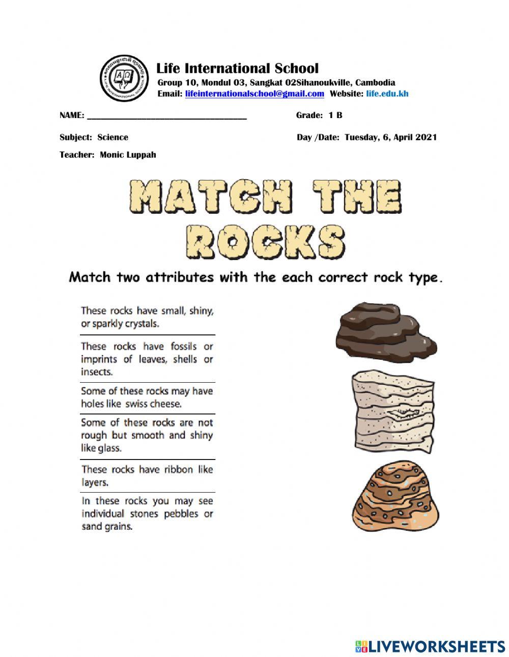 Types of Rocks