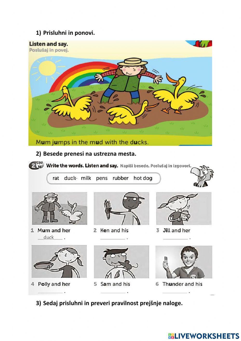 SuperMinds 1 - Mum jumps in the mud with the ducks